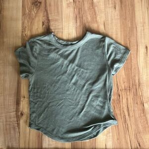 Green t-shirt